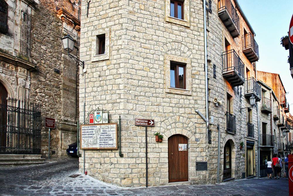 B&B Del Corso Gangi Exteriör bild